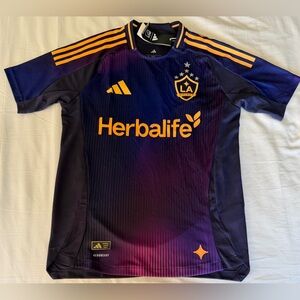 Adidas MLS LA Galaxy 25/26 Away  Authentic Soccer Jersey IV9868 Men’s Size